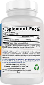 Best Naturals DMG 125 mg - 120 Cápsulas
