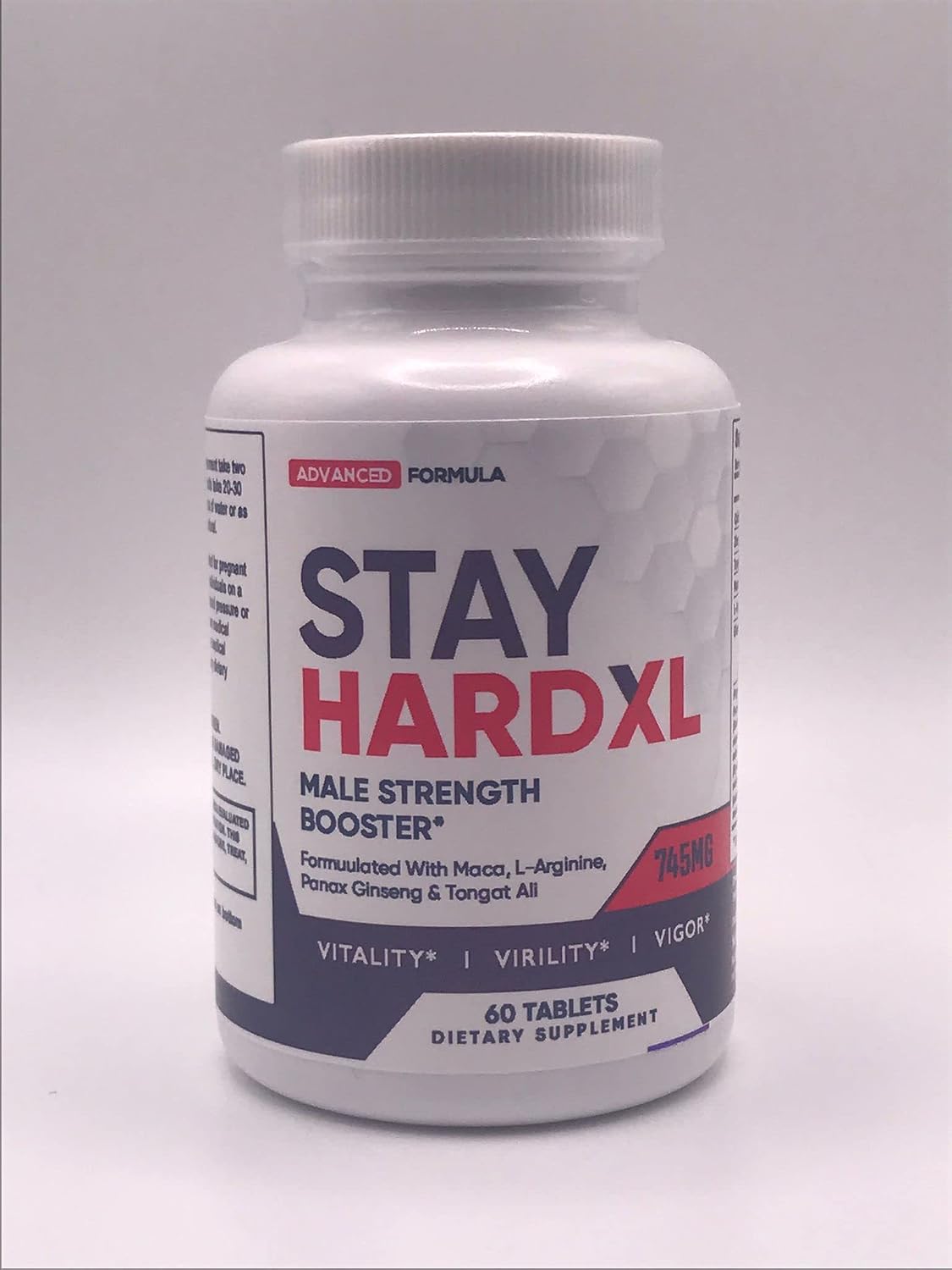Nutra City Stay Hard XL (120 Cápsulas, 2 Meses de Suministro)