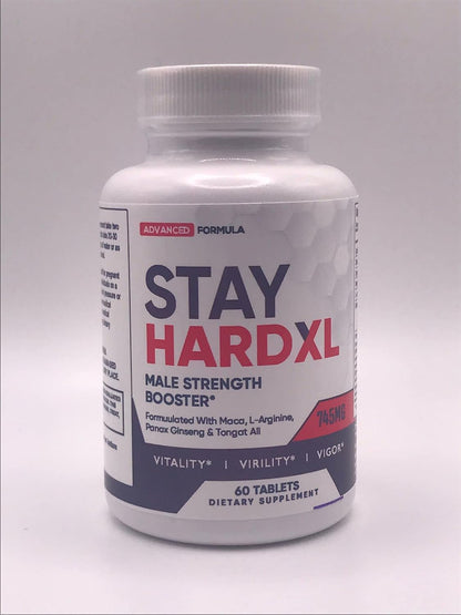 Nutra City Stay Hard XL (120 Cápsulas, 2 – Potenciar el rendimiento general: Ya sea en el deporte, en el trabajo o – Image 3