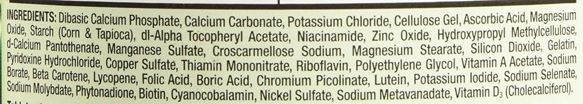 Kirkland Signature Multivitamínico para Adultos 50+ con Calcio, 400 Comprimidos (Paquete de 2) – Image 6