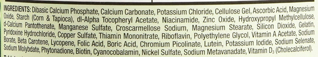 Kirkland Signature Multivitamínico para Adultos 50+ con Calcio, 800 Comprimidos (2 Envases de 400)