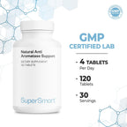 Supersmart - Natural Anti Aromatase Support (Fórmula Avanzada) - 120 Comprimidos