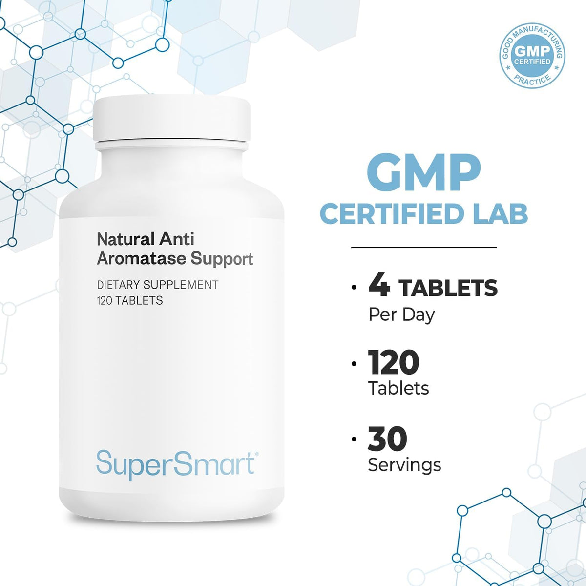 Supersmart - Natural Anti Aromatase Support – Epilobium : extracto de hierba con propiedades tradicionales para la – Image 5