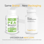 Supersmart - 99% PEA PalmitoilEtanolAmida 1200 mg al día con OptiPEA - 60 cápsulas vegetarianas