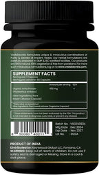 VedaSecrets Cápsulas de Amla Orgánicas - 60 Cápsulas - Suplemento de Vitamina C Natural