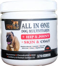 Barbarian Boerboels Multivitamínico Todo en Uno para Perros – Articulaciones, Piel y Pelaje, 170 Comprimidos
