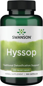 Swanson Hisopo 450 mg 100 Cápsulas