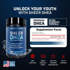 DHEA 100 mg para Hombres y Mujeres - Sheer Strength Labs