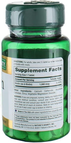 Nature's Bounty Biotina 1000 mcg, 200 Comprimidos (Paquete de 2)