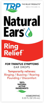 Ring Relief Gotas para los Oídos - Alivio del Tinnitus - 0.33 fl oz (10 ml)