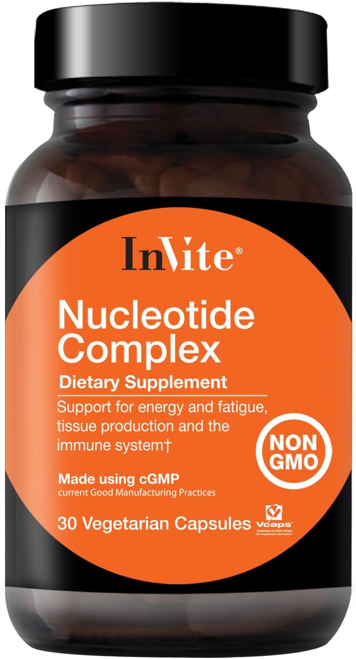 Invite Health Nucleotide Complex - 400 mg - 30 Cápsulas Vegetarianas
