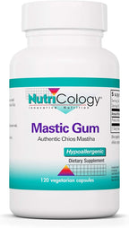 NutriCology Goma de Masticar de Mastic - Chios Mastic Gum - 1000 mg - 120 Cápsulas