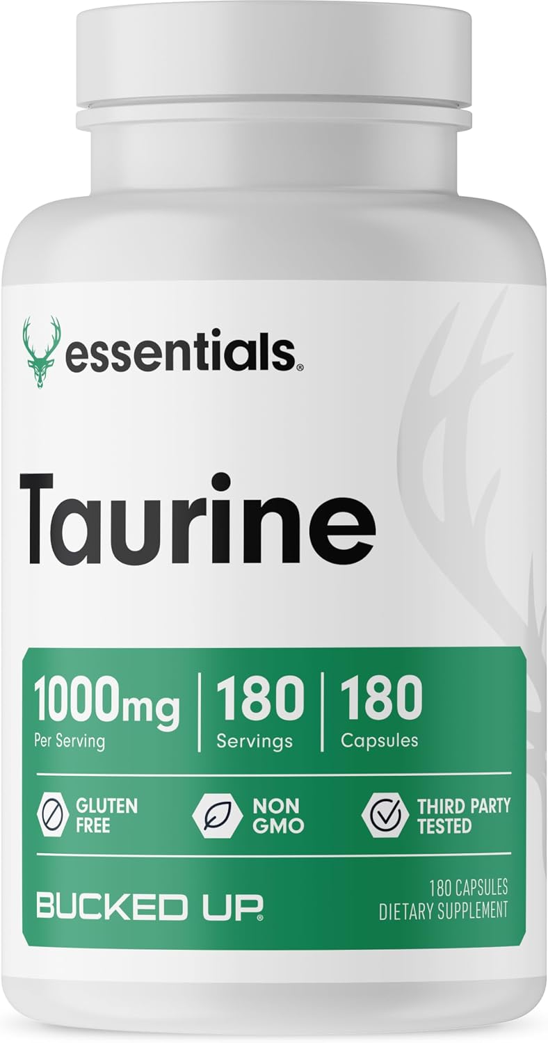 Bucked Up Taurine (1000 mg) - 180 Cápsulas