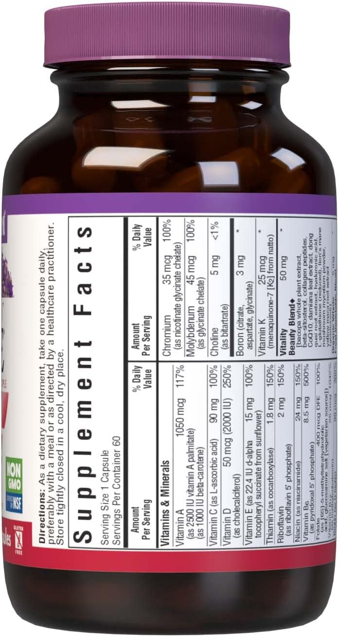 Bluebonnet Nutrition Ladies’ ONE 40+ Multivitamínico para Mujeres a partir de 40 años