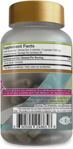 Premium Cola de Caballo (Horsetail) Herbal Capsule by Betel Natural - Healthy Nails, Skin, & Hair - 1500 mg per Serving