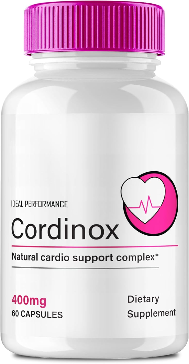 Cordinox Advanced Blood Formula Capsules – Official Supplement, Máxima Potencia, Circulación Saludable y Niveles Estables (60 Cápsulas)