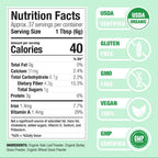 Nature Restore Organic Greens Powder - Mezcla de col rizada, trigo y cebada ecológicos (227 g)