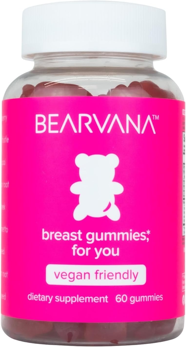 BEARVANA Gominolas Multivitamínicas para Mujer - Sabor Berry - 60 uds