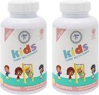 Carson Life Gomitas Multivitamínicas para Niños 2 Pack 180 uds (90 por frasco) - Sabor Naranja Natural