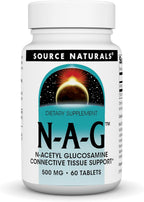 Source Naturals N-A-G N-Acetilglucosamina 500 mg - 60 Comprimidos