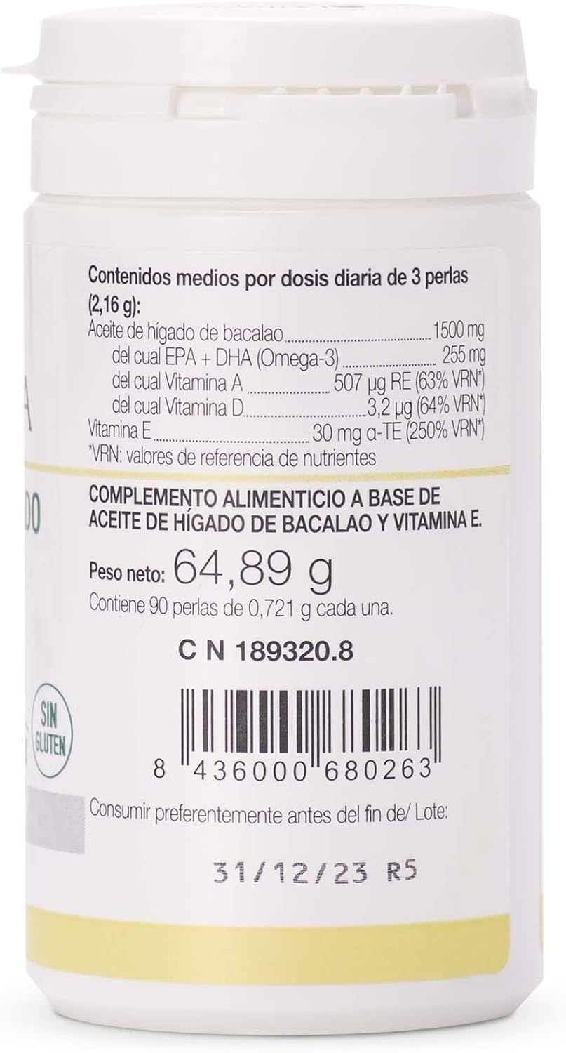 Ana María Lajusticia Aceite de Hígado de Bacalao, 90 perlas