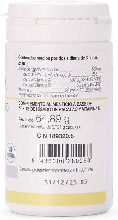 Ana María Lajusticia Aceite de Hígado de – Visión: El DHA contribuye al mantenimiento normal de la visión. También – Image 2