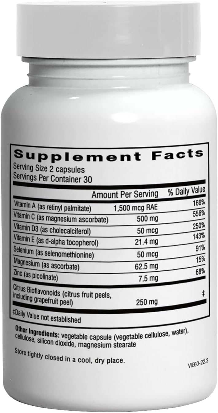 Doctor Wilson's Immune Essentials Apoyo Inmunitario Diario 60 Cápsulas