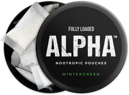 Fully Loaded Alpha Nootropic Pouches (Wintergreen) - 5 Latas - 15 Bolsitas por Lata – Image 2