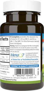 Carlson Labs K Complete Cápsulas blandas, 90 unidades