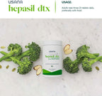 USANA Hepasil DTX con InCelligence - Complejo de Apoyo Hepático, 84 Comprimidos (28 Días)