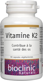 Bioclinic Naturals Vitamina K2 100 mcg - 90 Cápsulas Vegetarianas