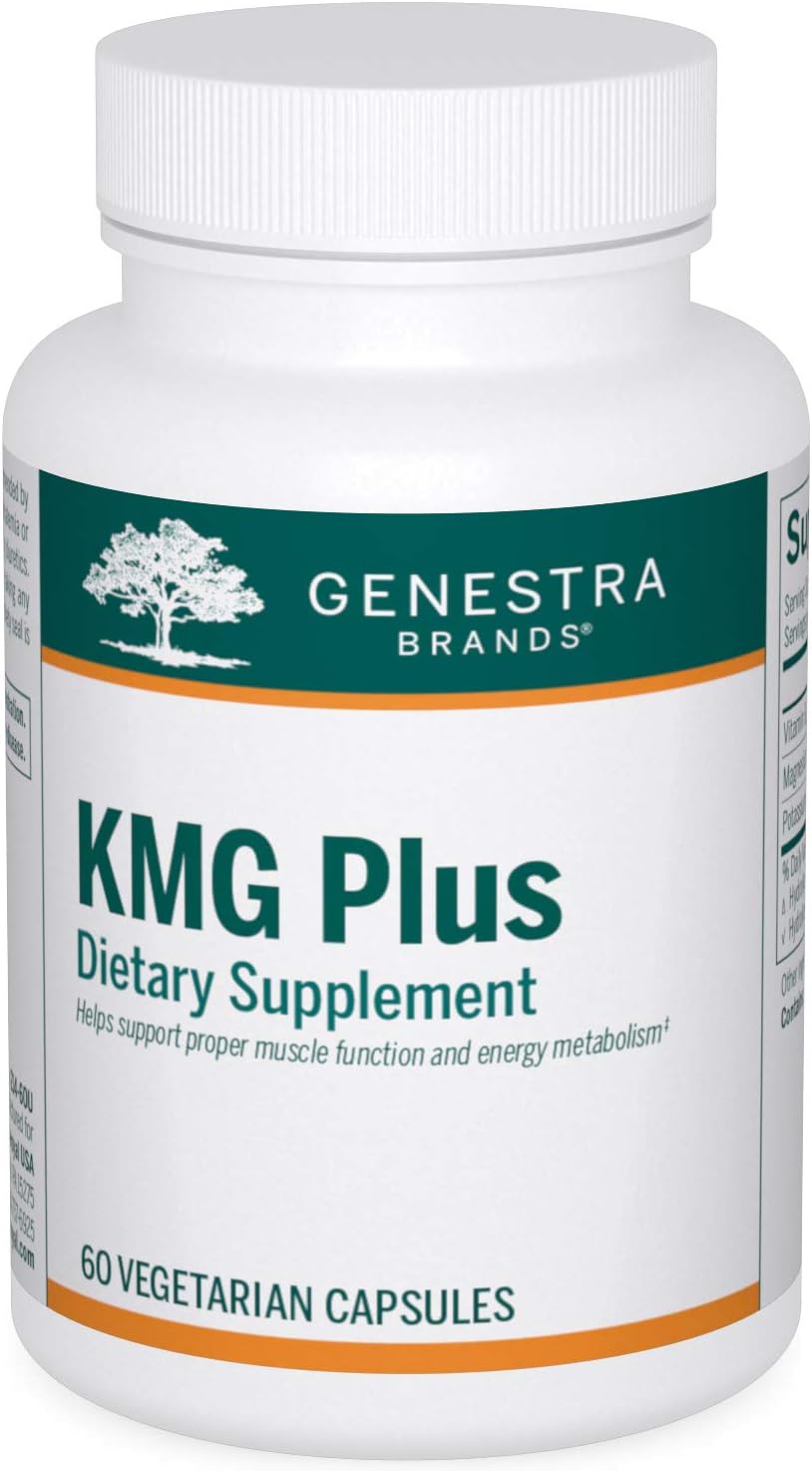 Genestra Brands KMG Plus - Magnesium, Potassium & Vitamin B6 - 60 Capsules