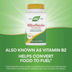 Enzymatic Therapy Riboflavina Vitamina B2, 400 mg por porción