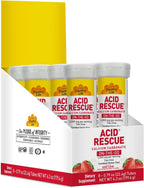 Country Life Acid Rescue Comprimidos Masticables - Alivio Rápido de la Acidez, 400mg Calcio y Magnesio, Vegano, Sin Gluten, 8 Envases (112 tabletas)