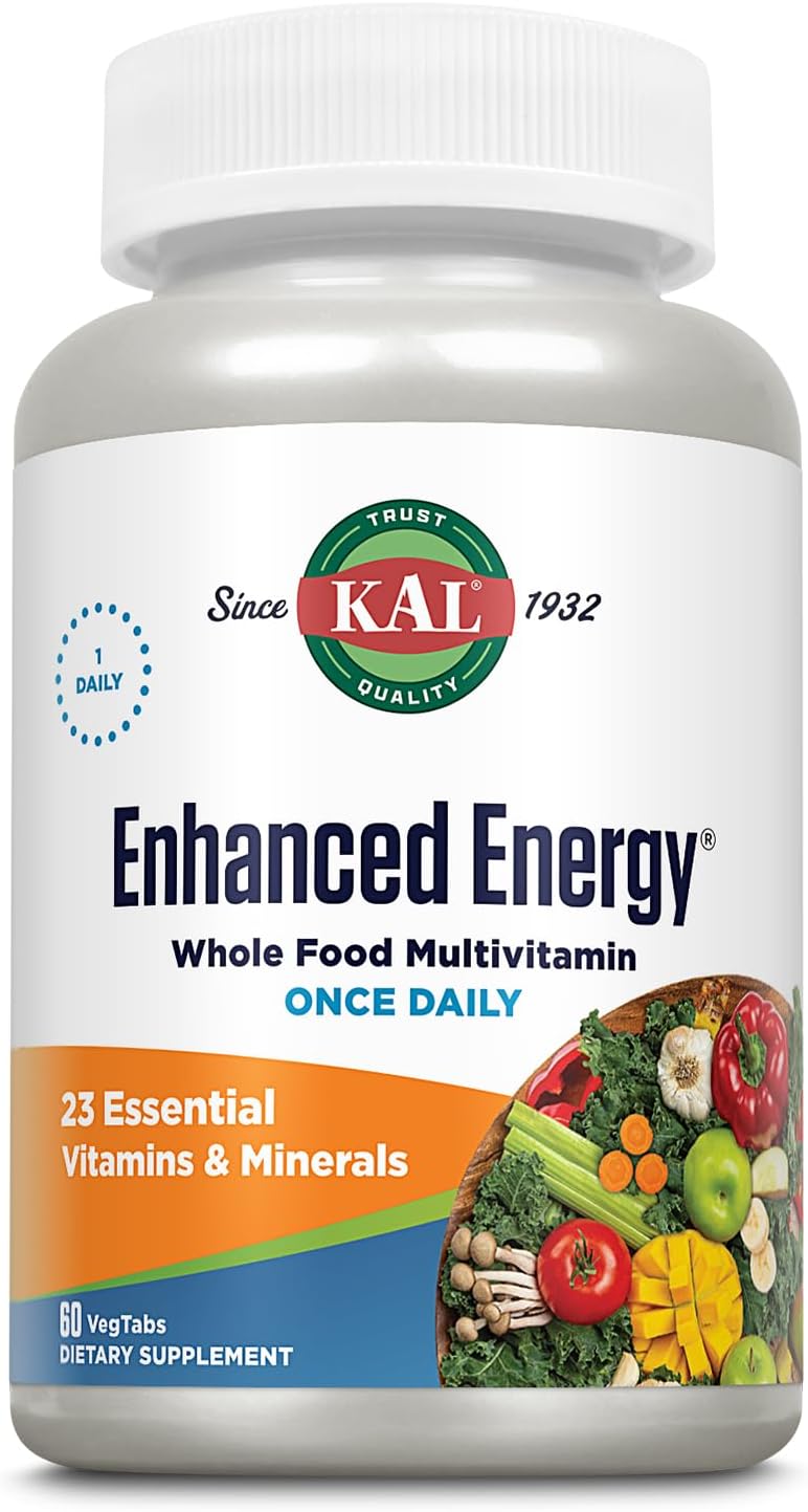 KAL Enhanced Energy Tablets, 60 comprimidos
