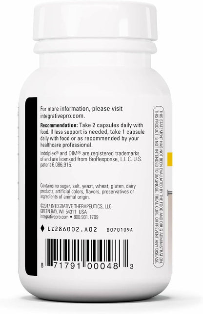 Integrative Therapeutics Indolplex – DIM Bioavailable 240 mg para el Equilibrio Hormonal – 60 Cápsulas – Image 3