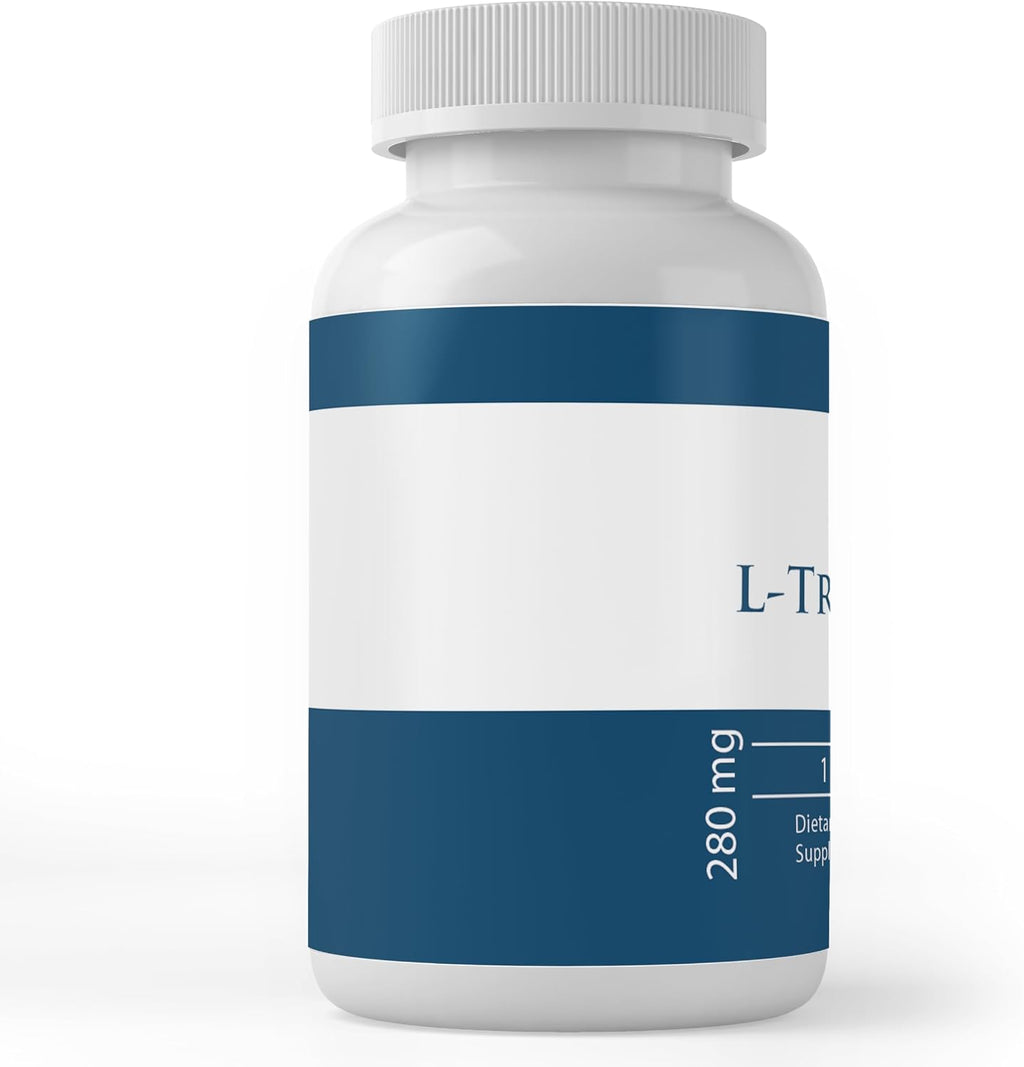 Pure Original Ingredients L-Triptófano (100 Cápsulas) - Puro, Sin Aditivos, Verificado en Laboratorio