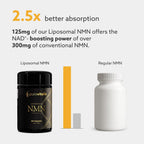 PUROVITALIS NMN Liposomal 250mg – Longevir Mononucleótido de Nicotinamida (60 Cápsulas Veganas)