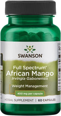 Swanson Full SPEC African Mango 400 mg, 60 Capsules