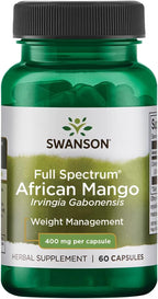 Swanson Full SPEC African Mango 400 mg, 60 Capsules