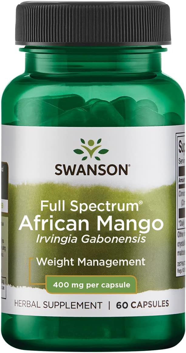 Swanson Full SPEC African Mango 400 mg, 60 Capsules