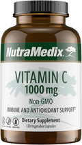 NutraMedix Vitamina C 1000 mg - 120 Cápsulas Vegetarianas