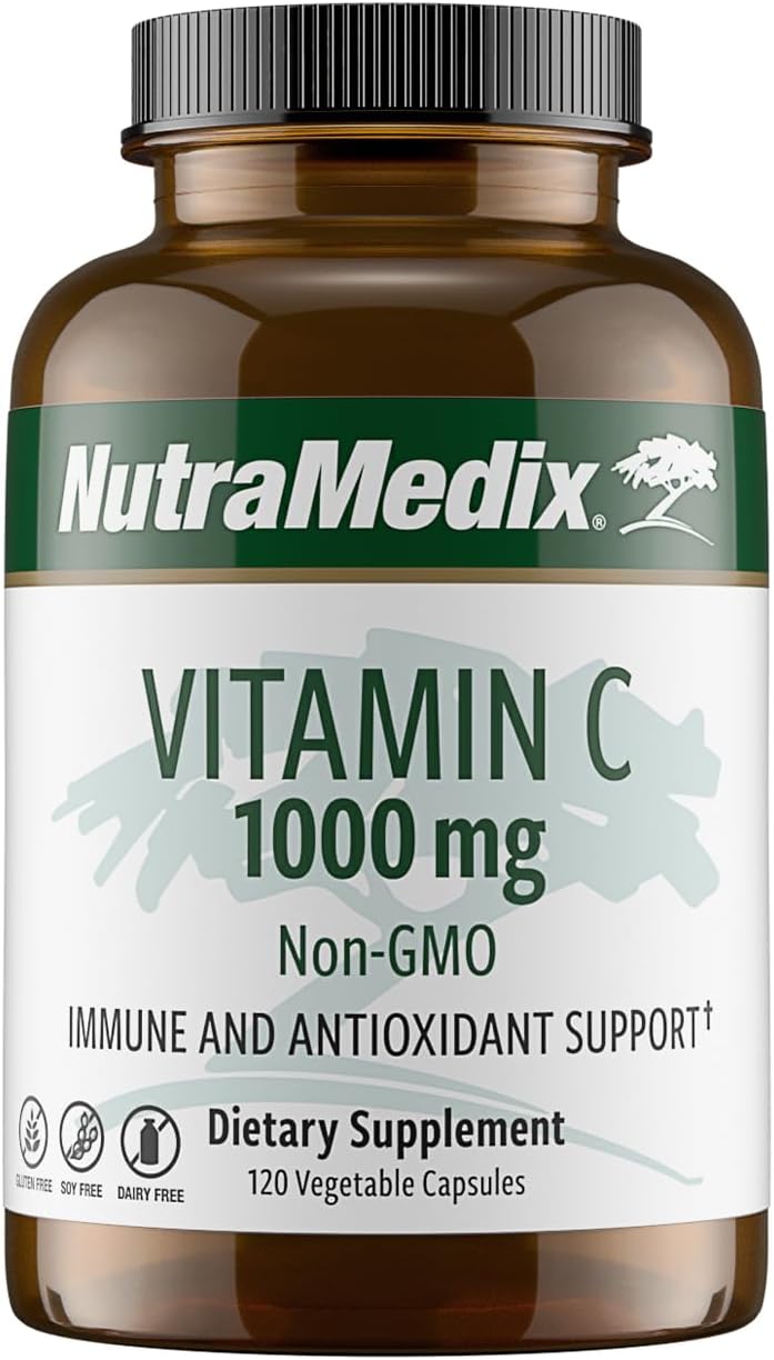 NutraMedix Vitamina C 1000 mg - 120 Cápsulas Vegetarianas