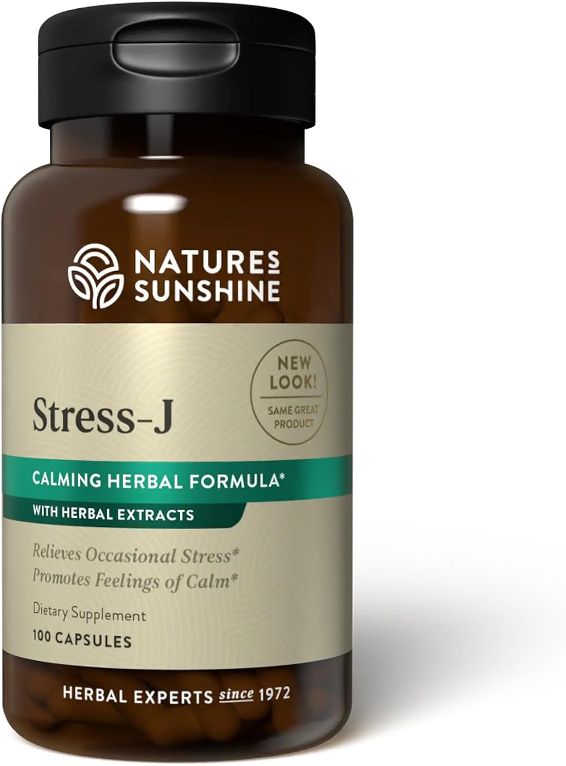 Nature's Sunshine Stress-J, 100 Cápsulas