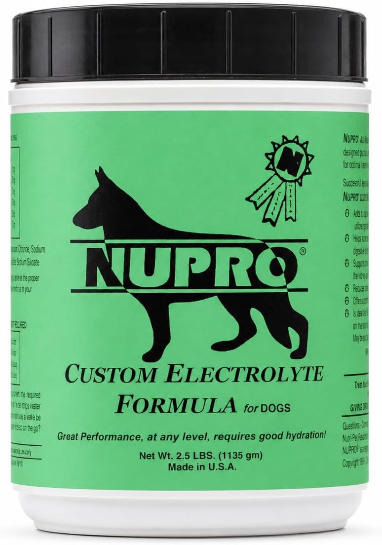 NUPRO Electrolitos para Perros - Hidratación y Minerales - 2.5 Libras