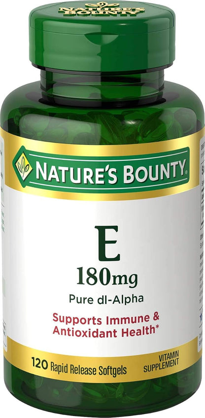 Nature's Bounty Vitamina E 400 IU - 240 – El funcionamiento normal del sistema inmunitario. – Image 2