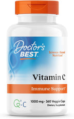 Doctor's Best Vitamina C 1000 mg – 360 Cápsulas Veganas