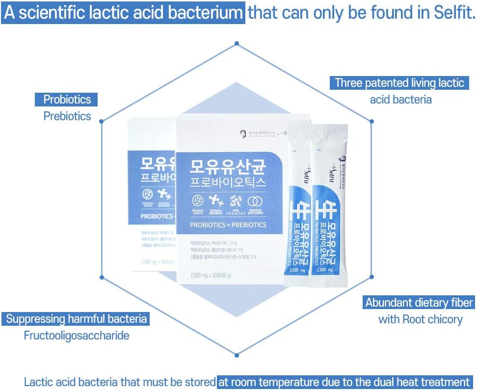 Breast Milk, Mother's Milk Probióticos en Polvo - 30 sobres, Suplemento Digestivo para Adultos, Niños y Mayores