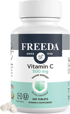 FREEDA Vitamina C Vegana 500mg – 250 Comprimidos