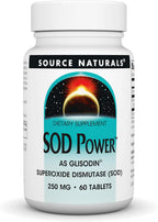 Source Naturals SOD Power con GliSODin® - 250 mg, 60 tabletas